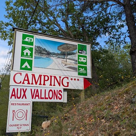 Camping Pres Du Lac De Sainte Croix Bauduen Exteriér fotografie