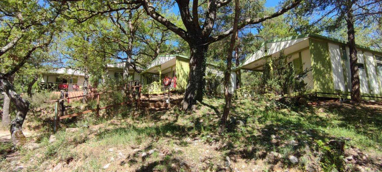 Camping Pres Du Lac De Sainte Croix Bauduen Exteriér fotografie