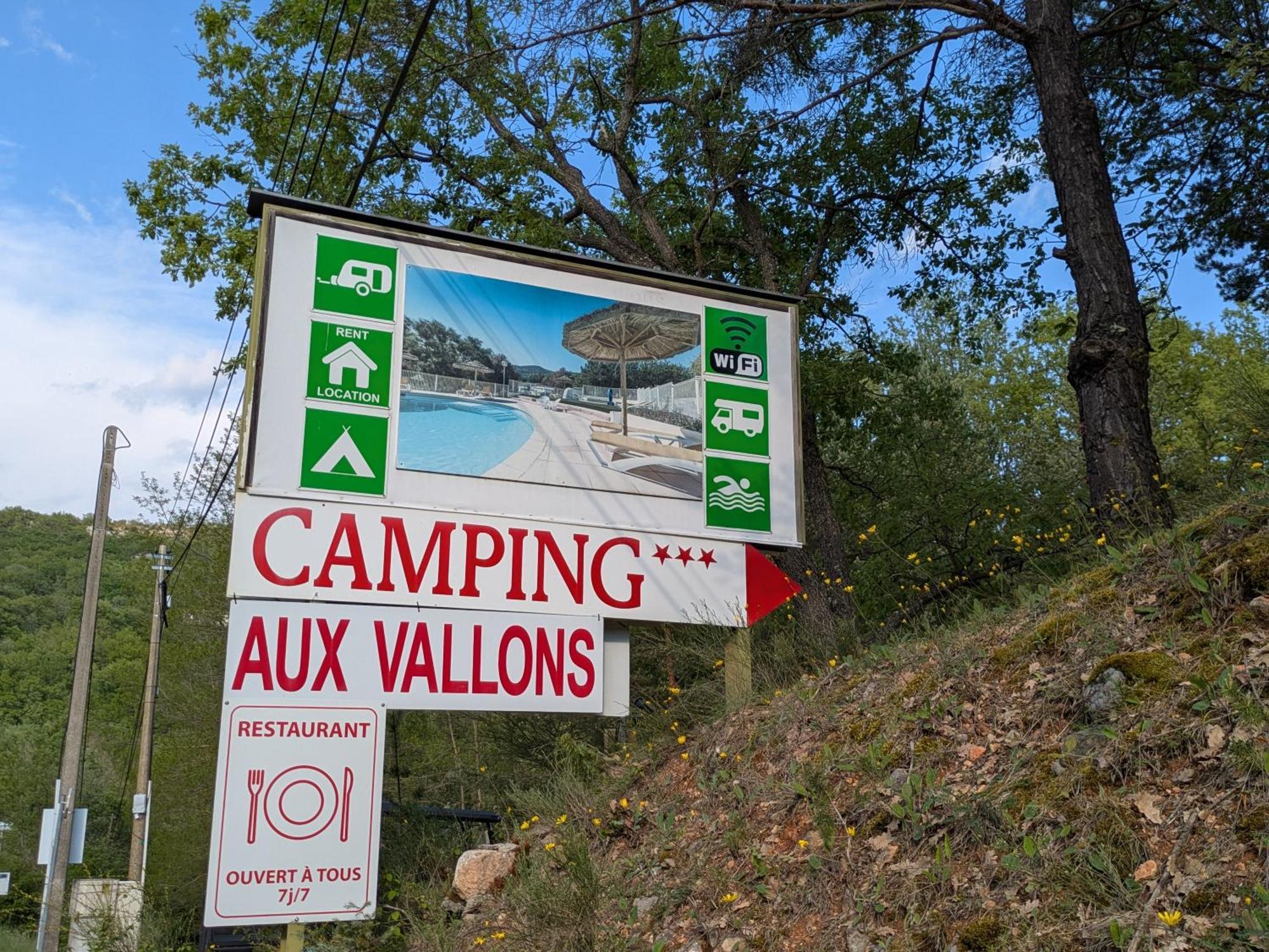 Camping Pres Du Lac De Sainte Croix Bauduen Exteriér fotografie
